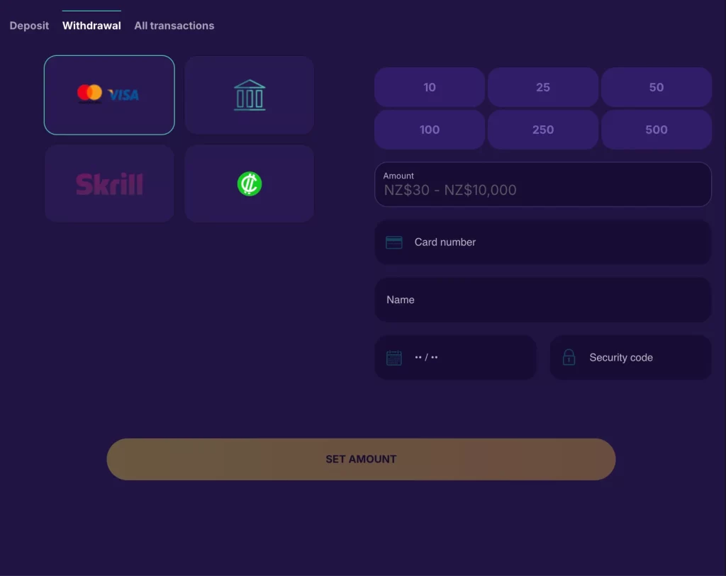 Spinbit Withdrawal